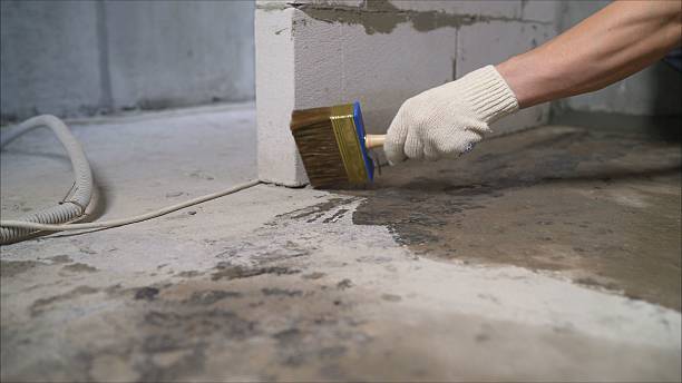 SJ Waterproofing Pros Basement Waterproofing coverage map for Bridgeport, IL and surrounding area